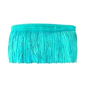 Kód: 38610 Vágott végű  rojt 10 cm hosszú - LIGHT TURCHESE / 38610